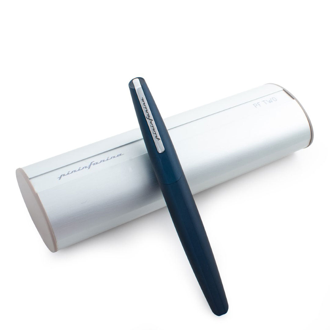 Pininfarina | Pf Two | Fountain Pen | Dark Blue | Fine Nib