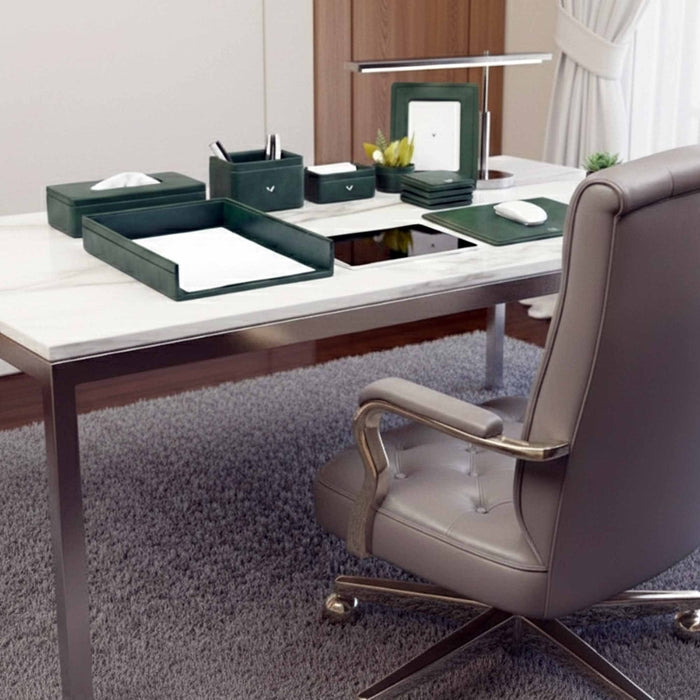 Unmet Desire Desk Set | Light | SO8 | Moderno | Olive Green