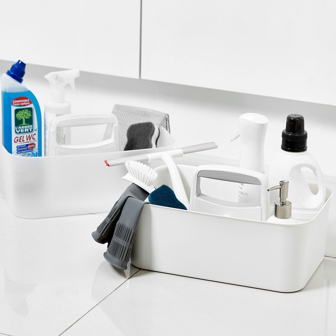 Litem | Portable Storage Organiser | Smog & Ivory | Porta Grande | For Office Home & Kitchen