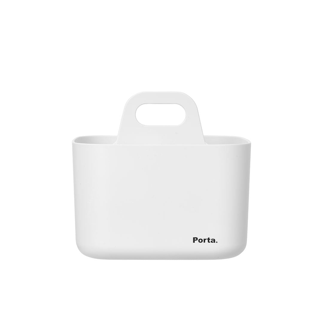 Litem | Portable | Stackable | Mini Organizer | White |Porta Mini | For Office Home & Kitchen