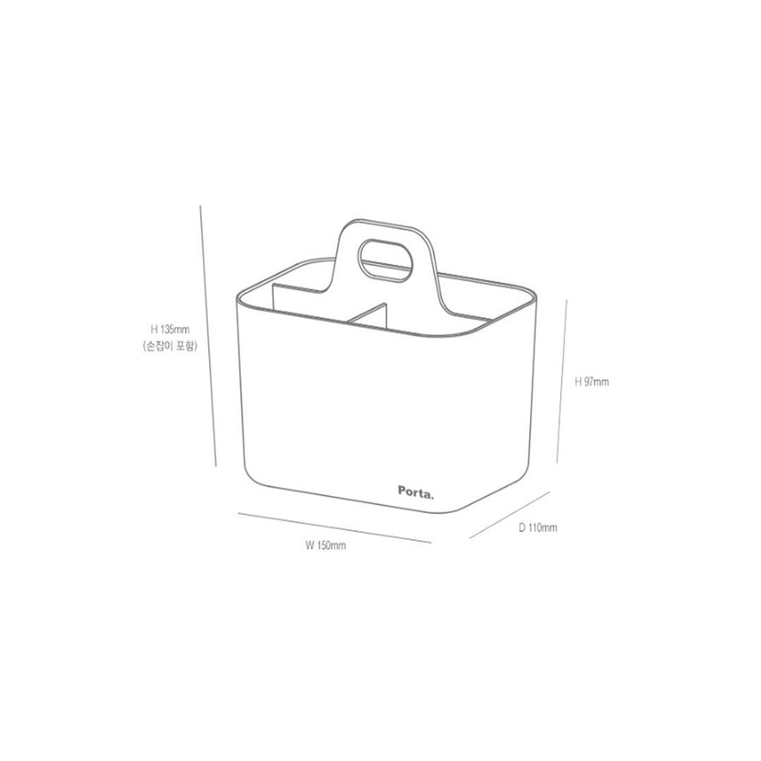 Litem | Portable | Stackable | Organizer | Mint | Porta Vita | For Office  Home & Kitchen