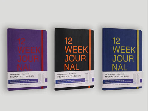 myPAPERCLIP 12 Week Productivity Journal - A5