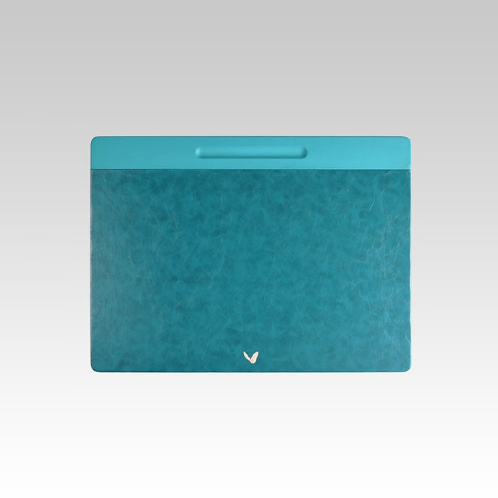 Unmet Desire 22x16 Inches Rigid Desk Blotter Pen Plus | Moderno | Sea Blue