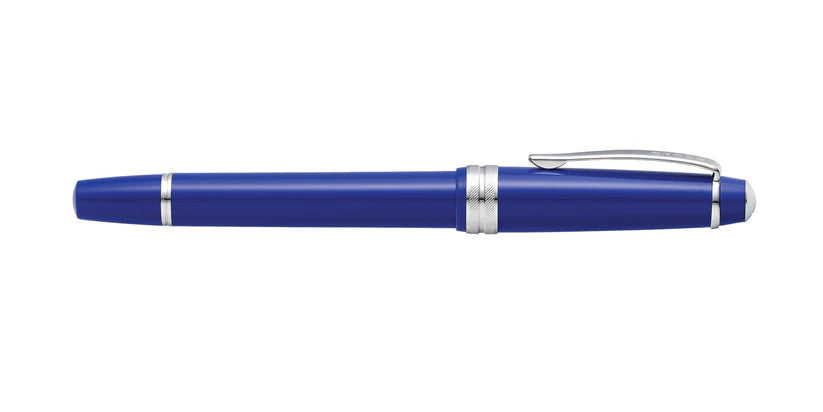 Cross AT0746-4MS Bailey Light™ Polished Blue Resin Medium Nib Fountain Pen