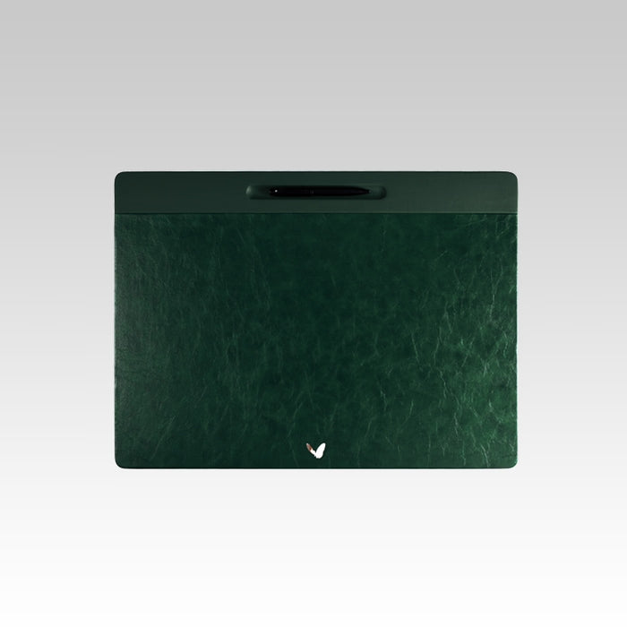 Unmet Desire 22x16 Inches Rigid Desk Blotter Pen Plus | Moderno | Olive Green