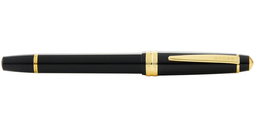Cross AT0745-9 Bailey Light™ Polished Black Resin and Gold Tone Rollerball Pen