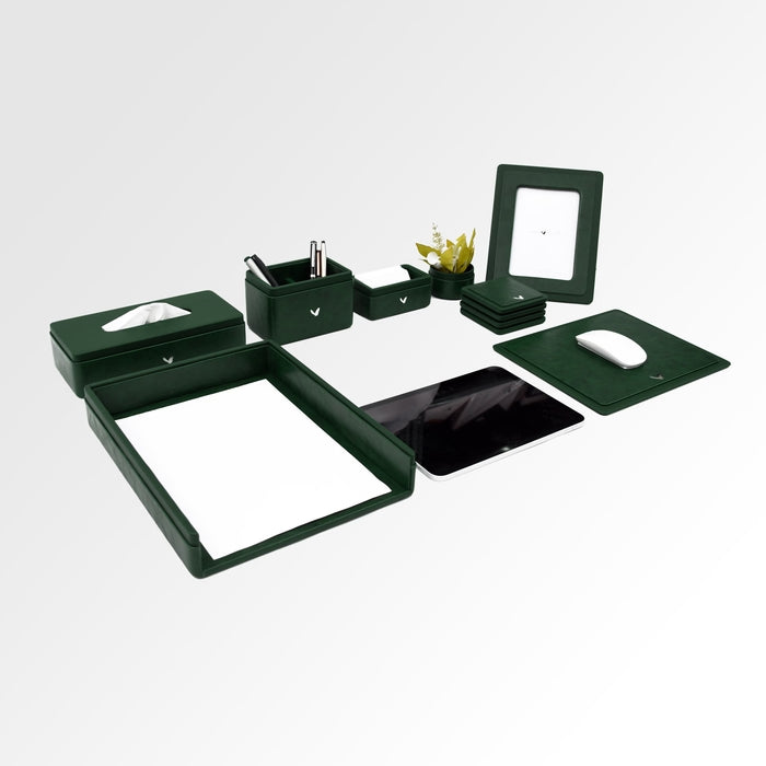Unmet Desire Desk Set | Light | SO8 | Moderno | Olive Green