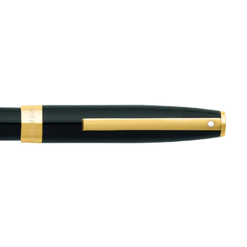 Sheaffer SAGARIS 9471 Gloss Black With Gold Tone Trim Rollerball Pen