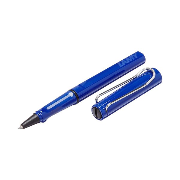 Lamy Safari 314 Blue with Metal Clip Rollerball Pen