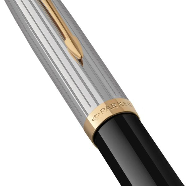 Parker 51 Black GT Fountain Pen Medium Nib