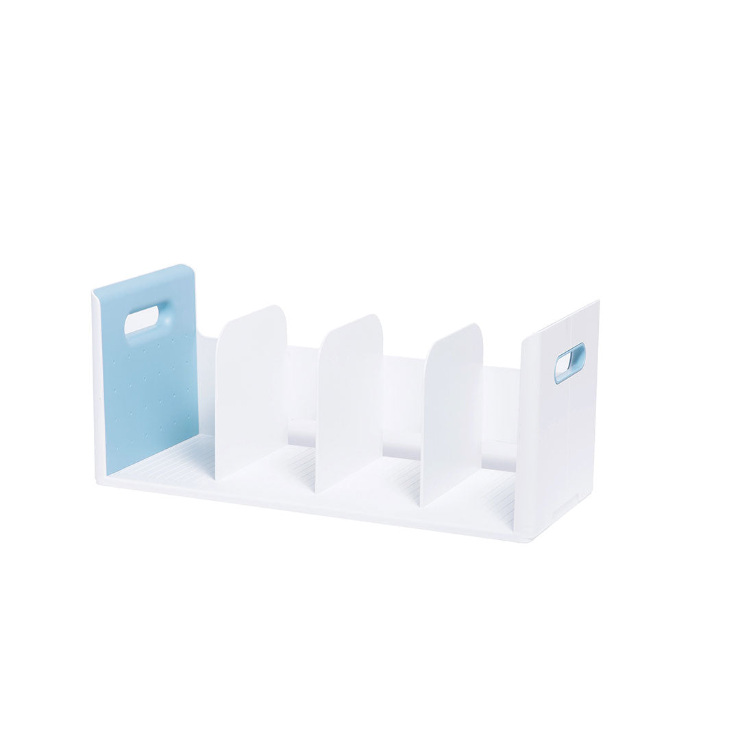 Litem | Book Rack | 4 Compartments | Organizer| Mint |Roomax