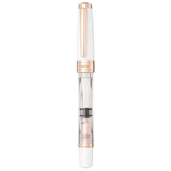 TWSBI Diamond 580RG White Rose Gold Fountain Pen