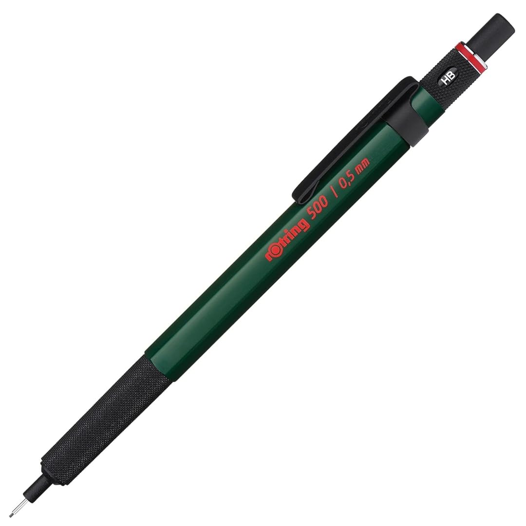 Rotring | 500 Series | Mechanical Pencil | Matte Green | 0.5mm