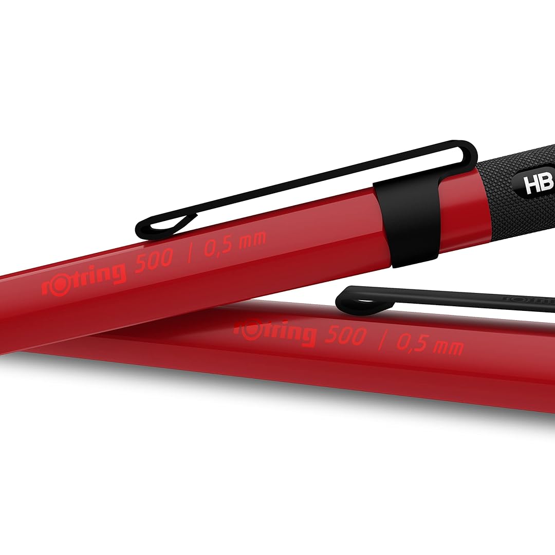 Rotring | 500 Series | Mechanical Pencil | Matte Red | 0.5mm