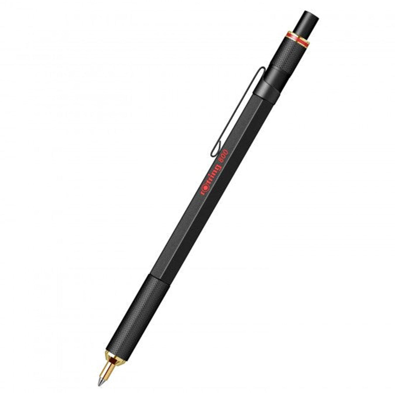 Rotring 800 Ballpoint Pen 1.0mm in Black on a white background