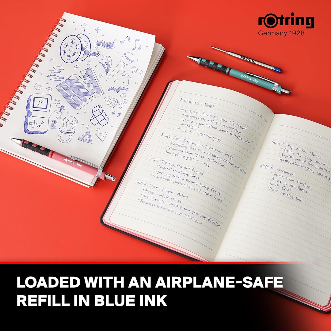 Rotring | Ball Point Pen | Tea Rose | Blue Ink | 1.0mm