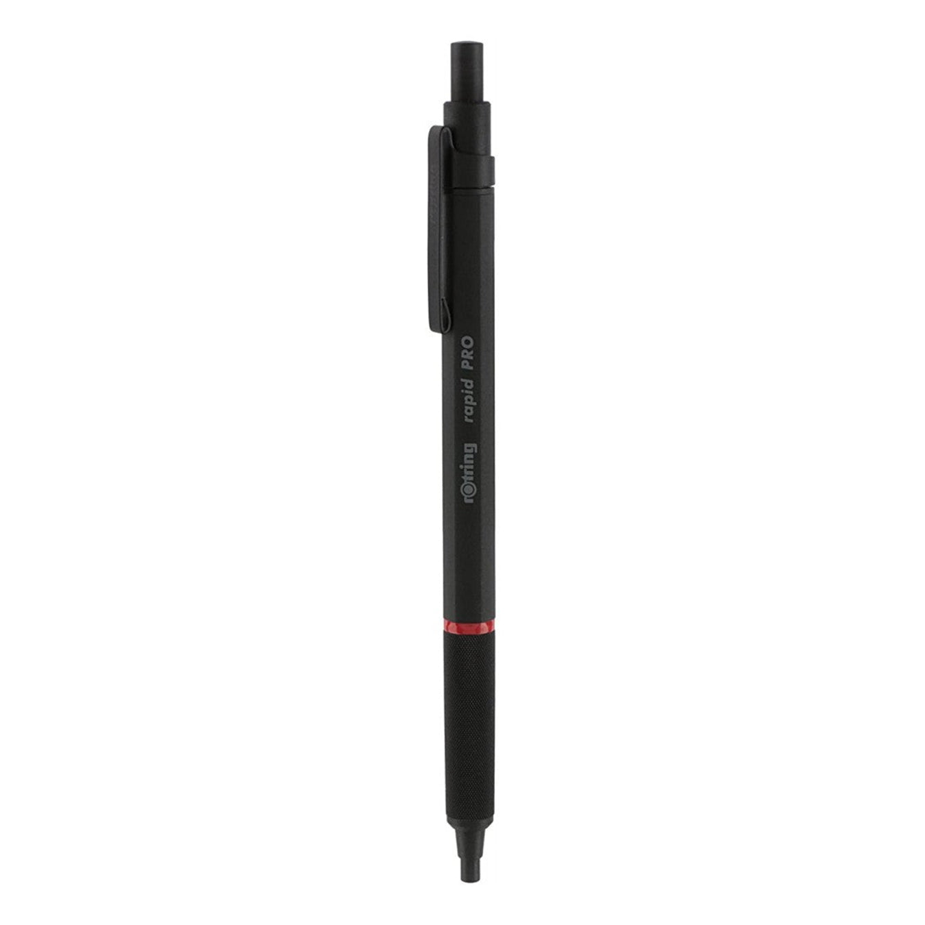 Rotring Rapid Pro Ballpoint Pen in Black on a white background