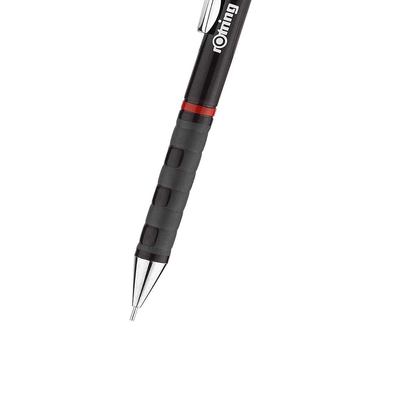 Rotring Tikky 0.35mm Mechanical Pencil with a red accent on a white background
