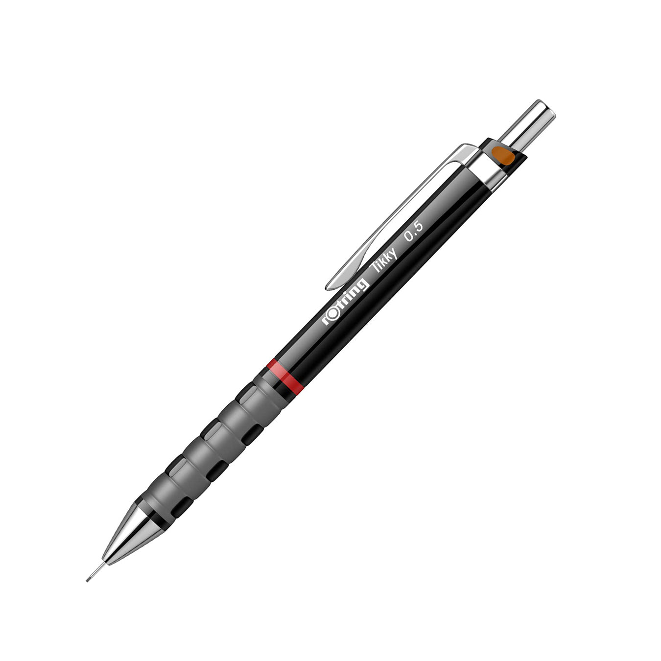 Rotring Tikky 0.5mm Mechanical Pencil in Black on a white background