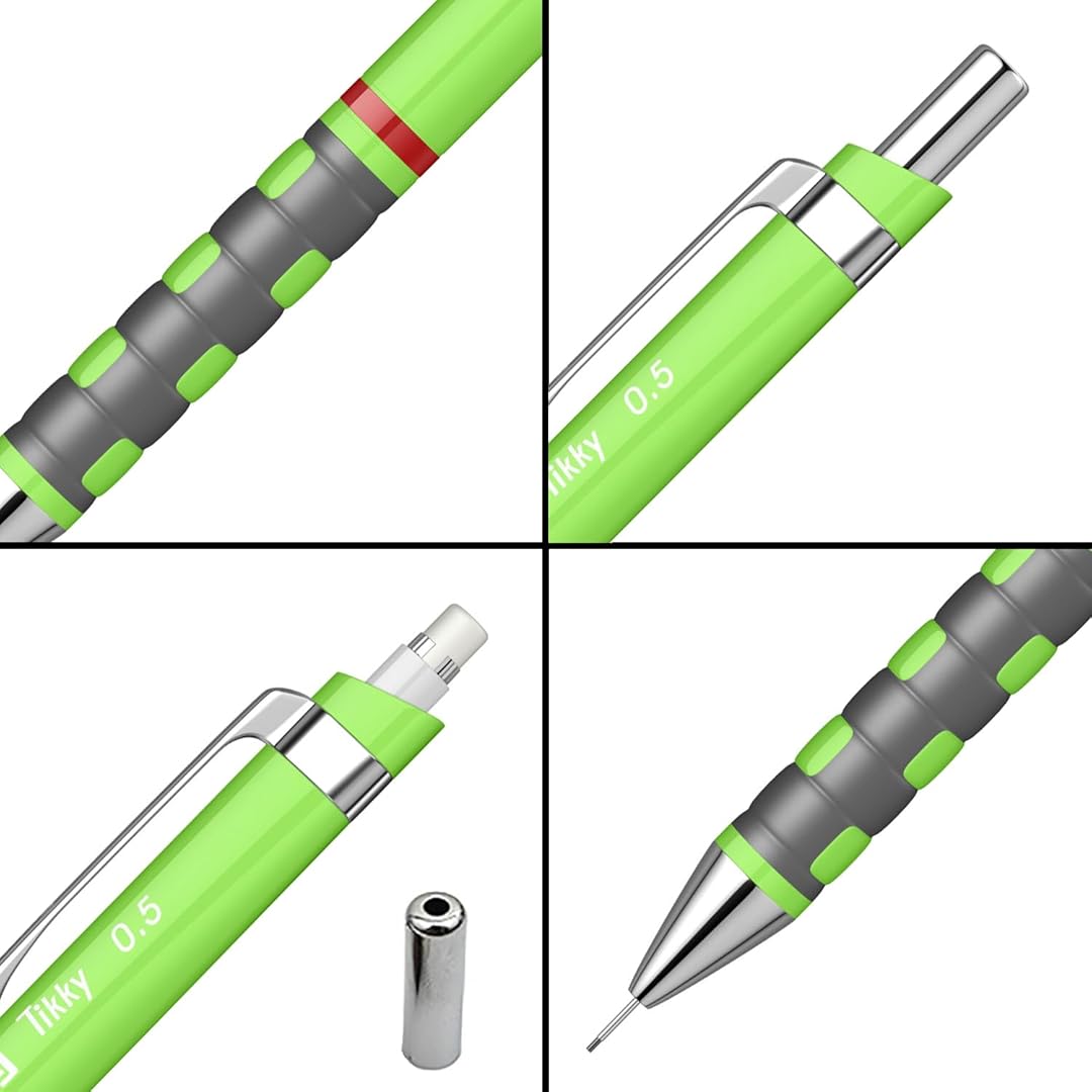 Rotring | Tikky | Mechanical Pencil | 0.5mm | Neon Green