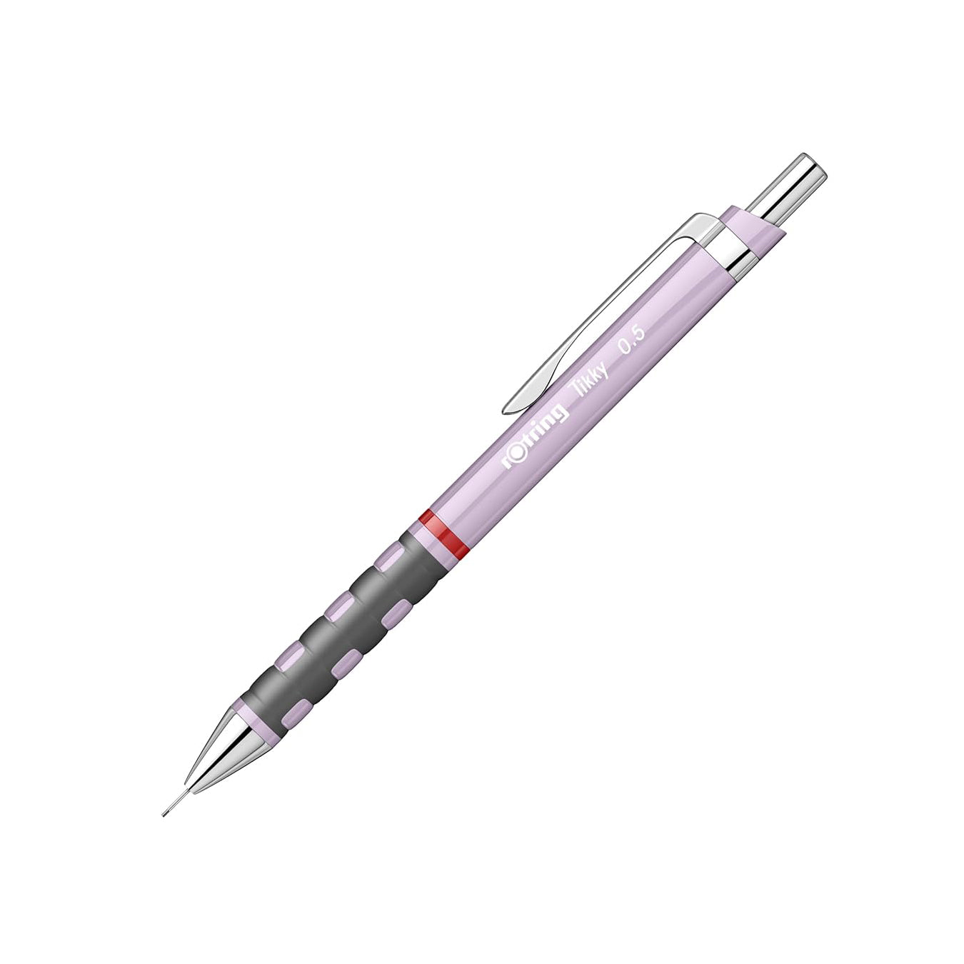 Rotring Tikky 0.5mm Mechanical Pencil in Orchid Bloom on a white background
