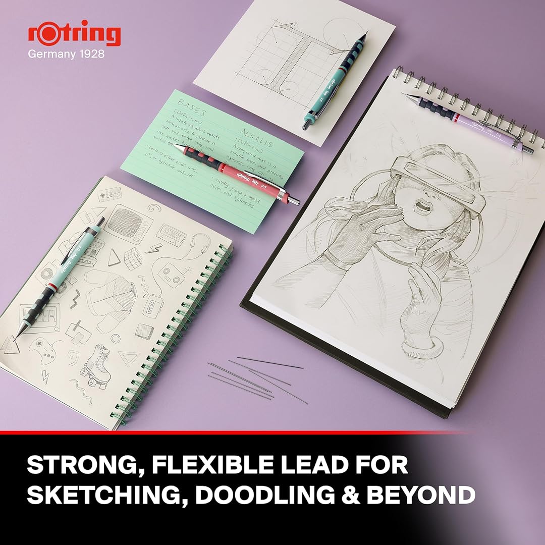 Rotring Tikky 0.5mm Mechanical Pencil – Tea Rose