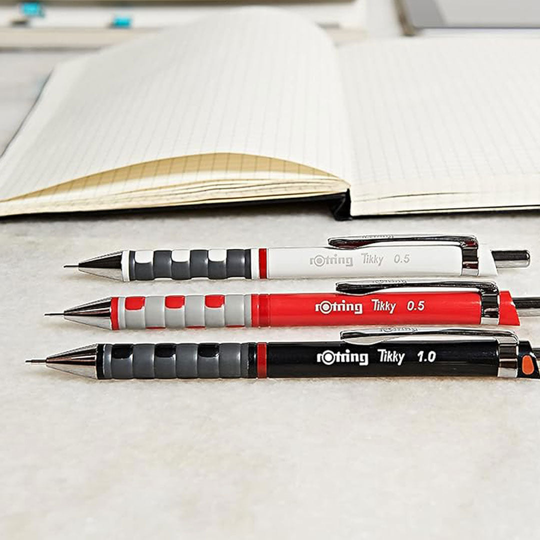 Rotring Tikky 0.5mm Mechanical Pencil – White Barrel