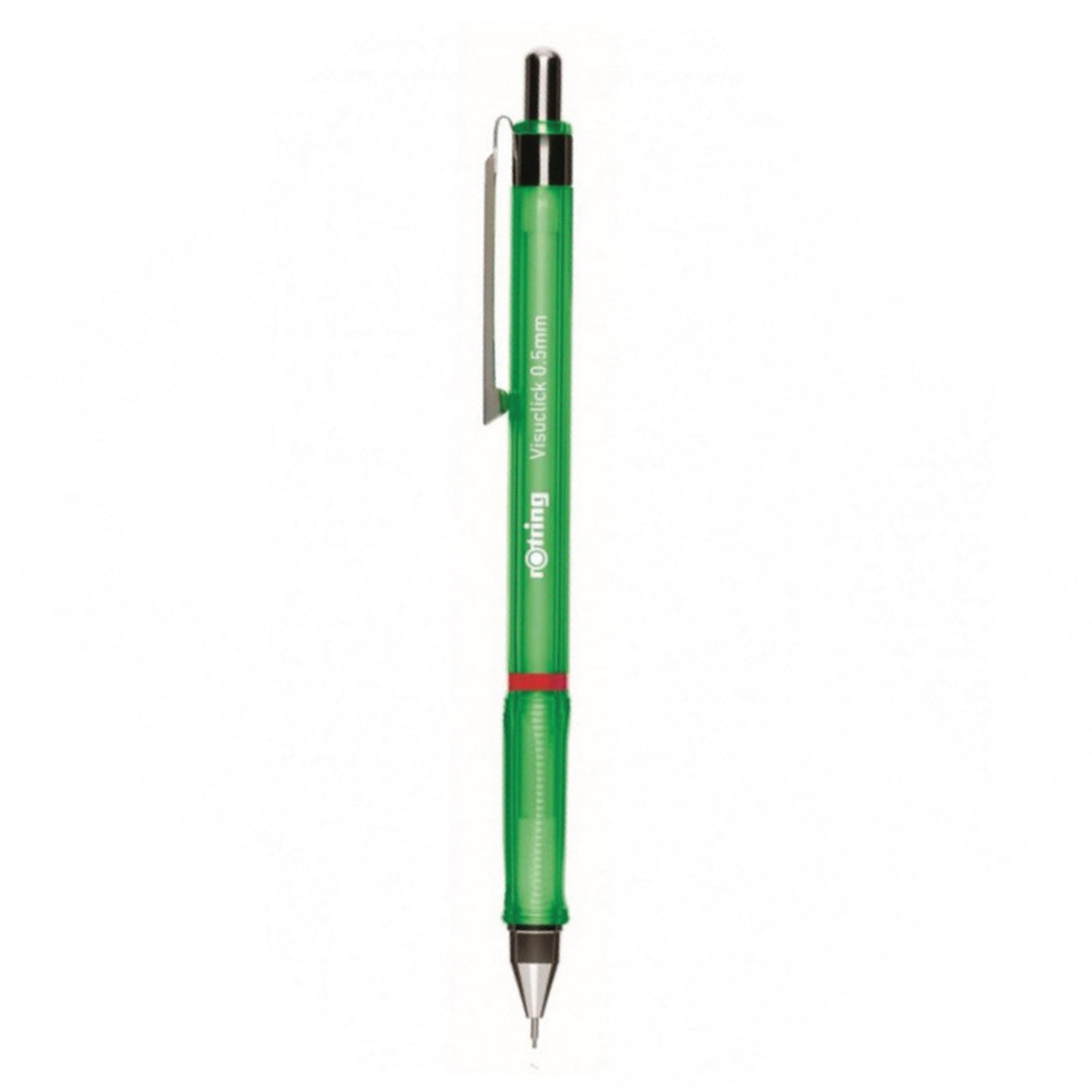 Rotring Visuclick 0.5mm Mechanical Pencil in Green on a white background