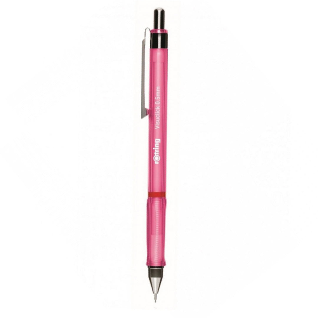 Rotring | Visuclick | Mechanical Pencil | 0.5 mm | Pink | 24 HB Leads