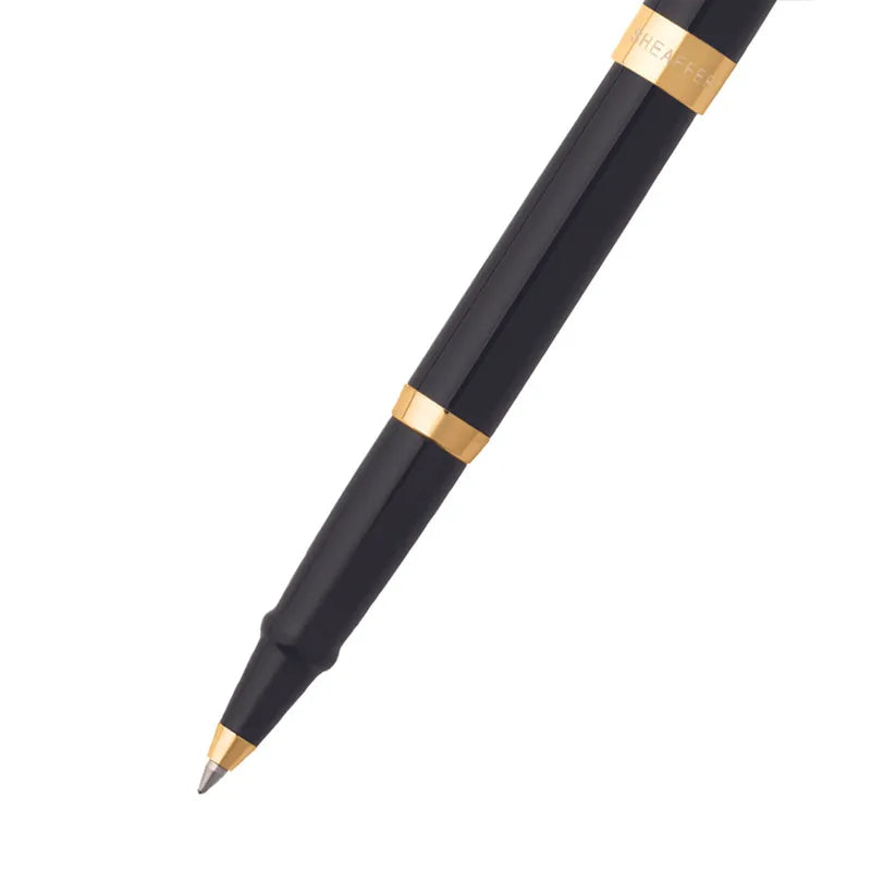 Sheaffer SAGARIS 9471 Gloss Black With Gold Tone Trim Rollerball Pen