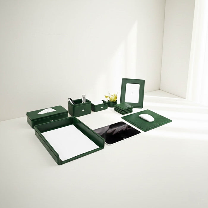 Unmet Desire Desk Set | Light | SO8 | Moderno | Olive Green