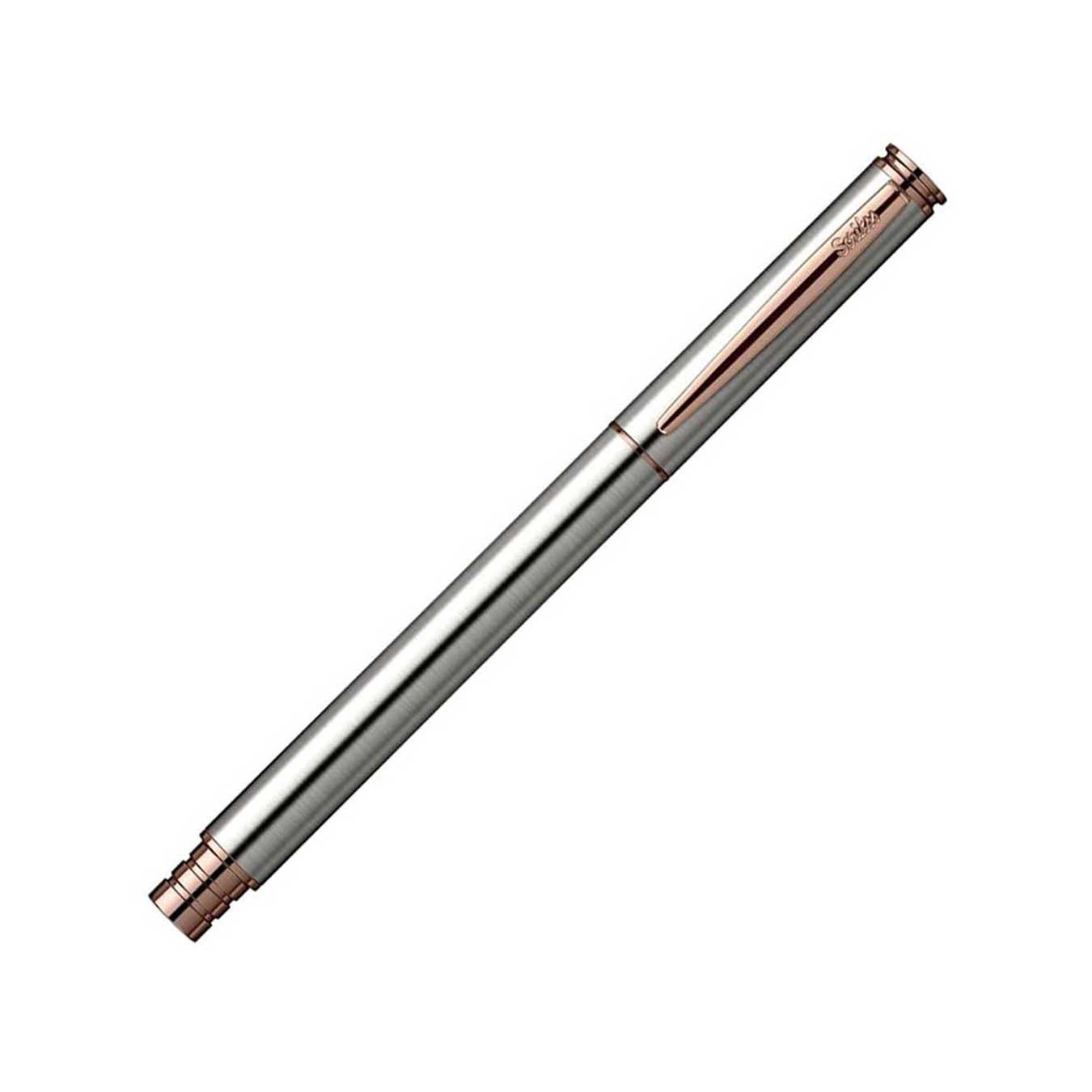 Scrikss 64 Series Rollerball Pen in Bronze Chrome