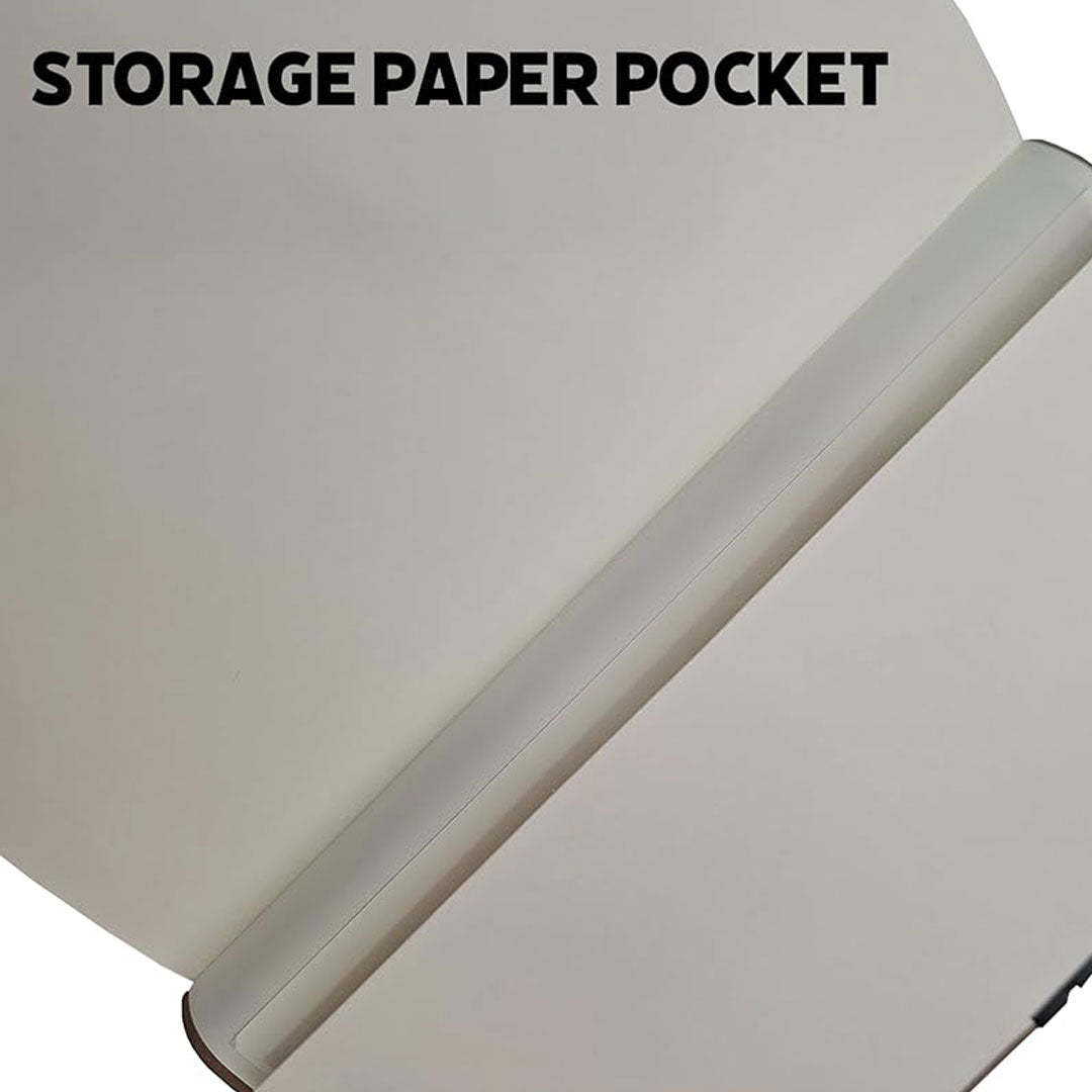 Scrikss A5 Premium Ruled Notebook - Mink Faux Leather Cover