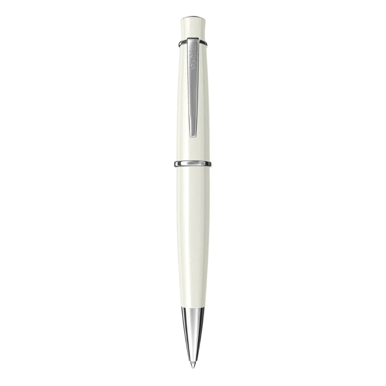 Scrikss Chic 62 Ballpoint Pen in White CT