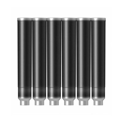 Scrikss Black Ink Cartridges for Fountain Pens – Pack of 6