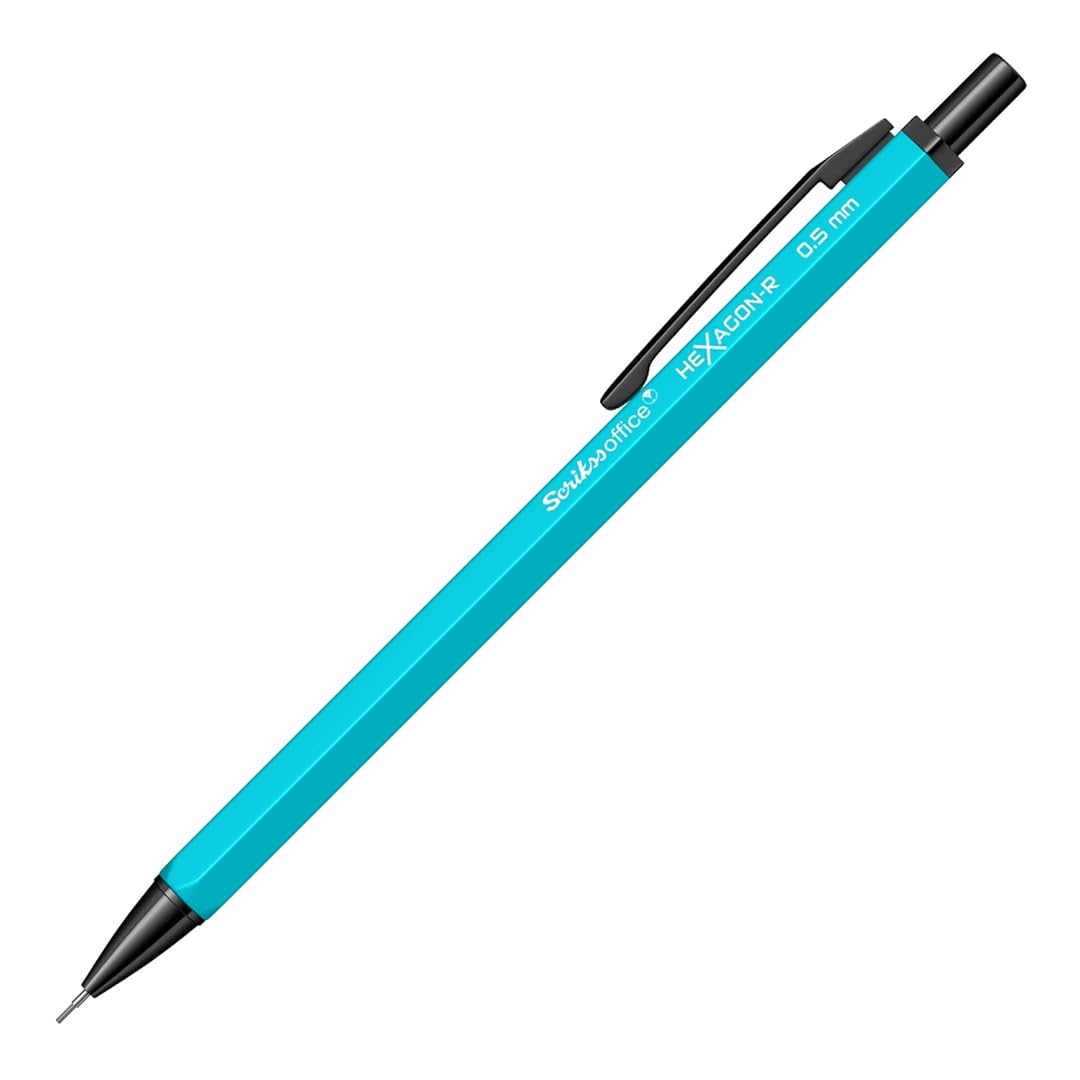 Scrikss | Hexagon-R | Mechanical Pencil | 0.5mm | Blue