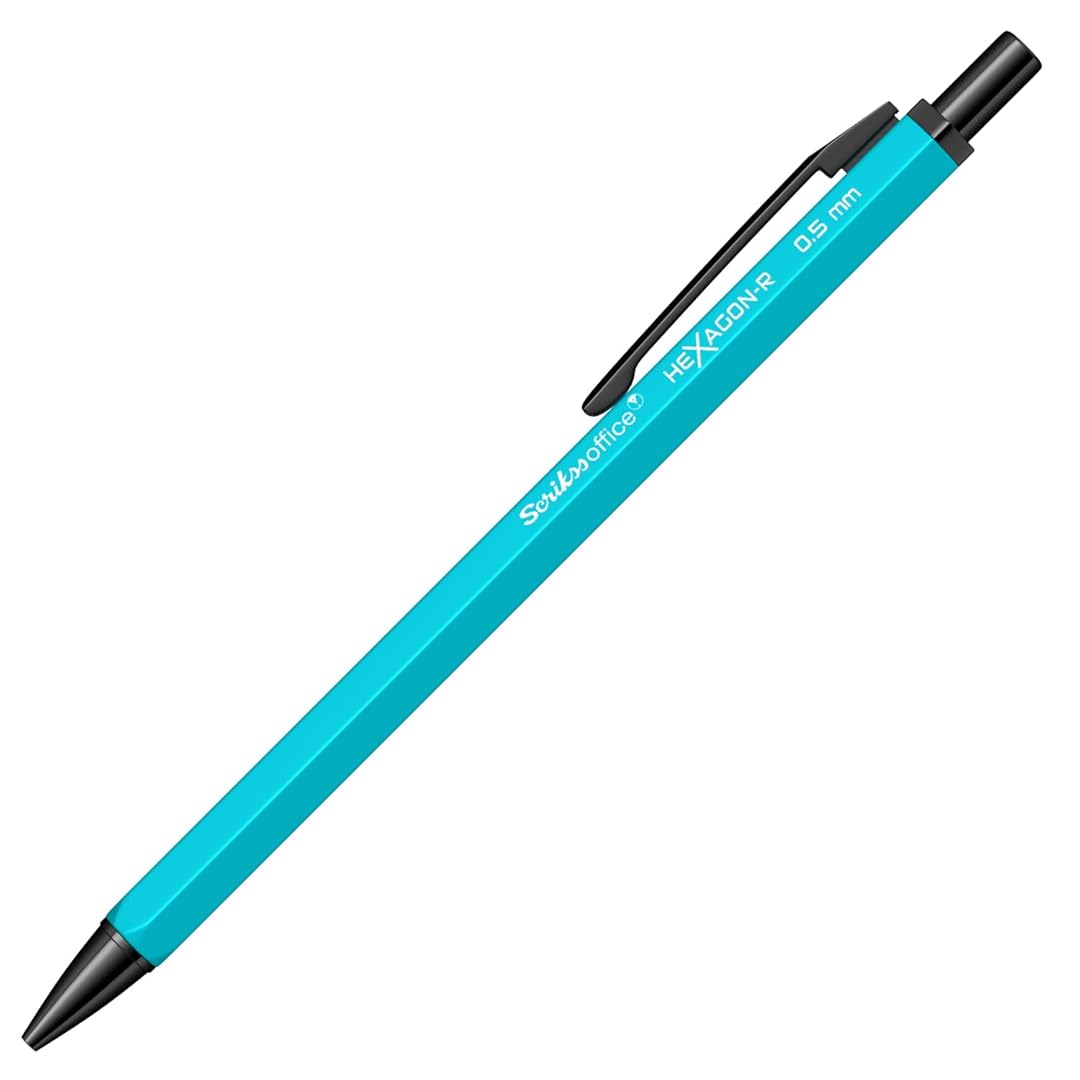 Scrikss | Hexagon-R | Mechanical Pencil | 0.5mm | Blue