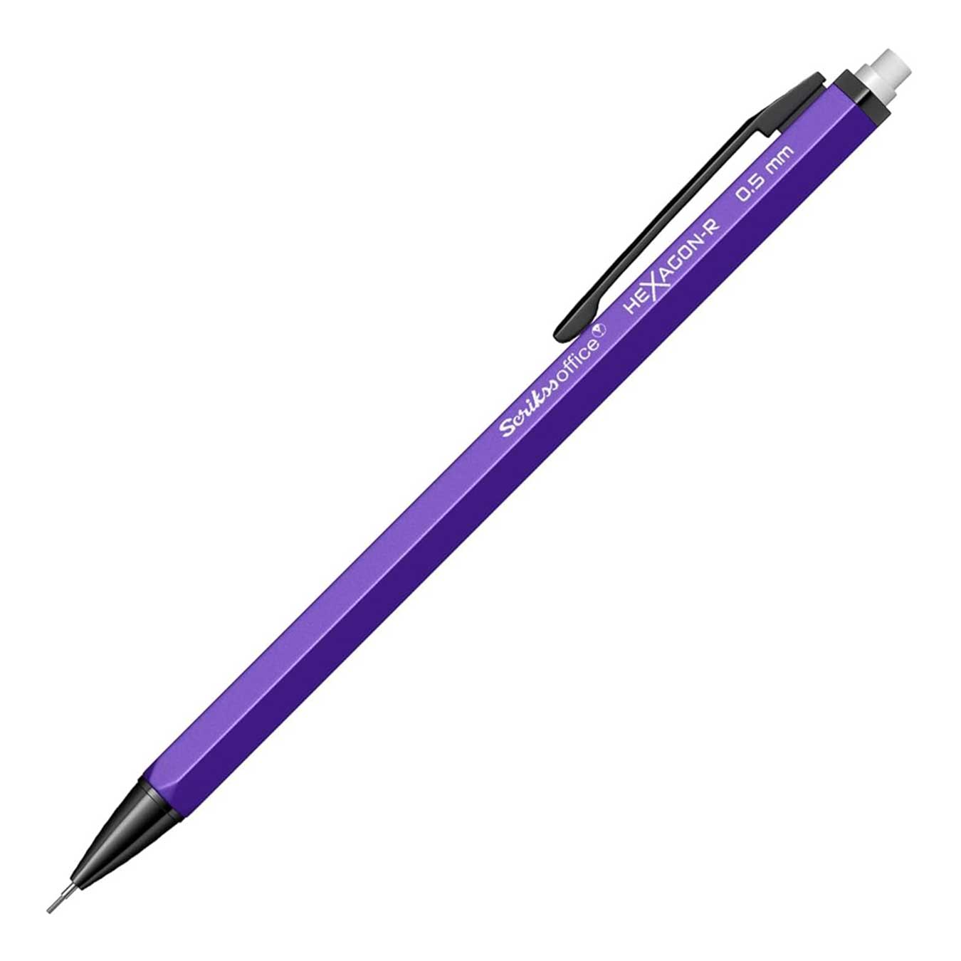 Scrikss Hexagon-R 0.5mm Mechanical Pencil - Purple