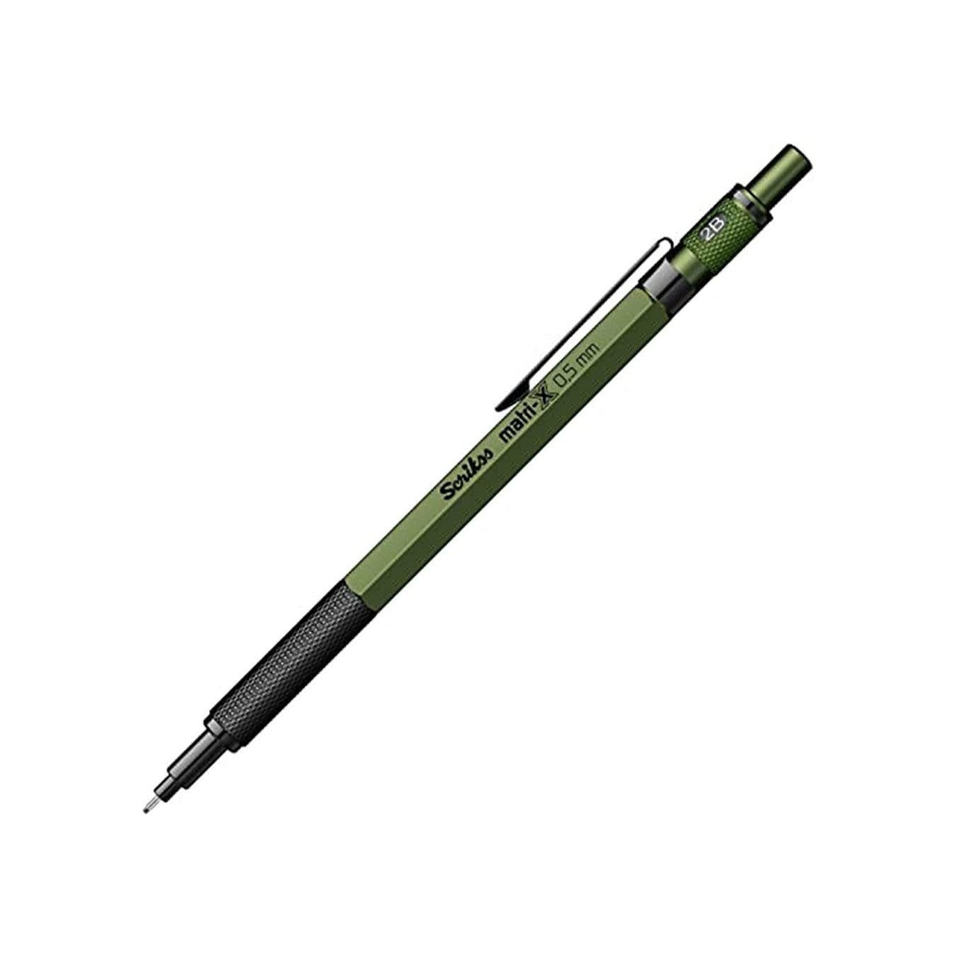 Scrikss Matri-X 0.5mm Mechanical Pencil in Matte Green