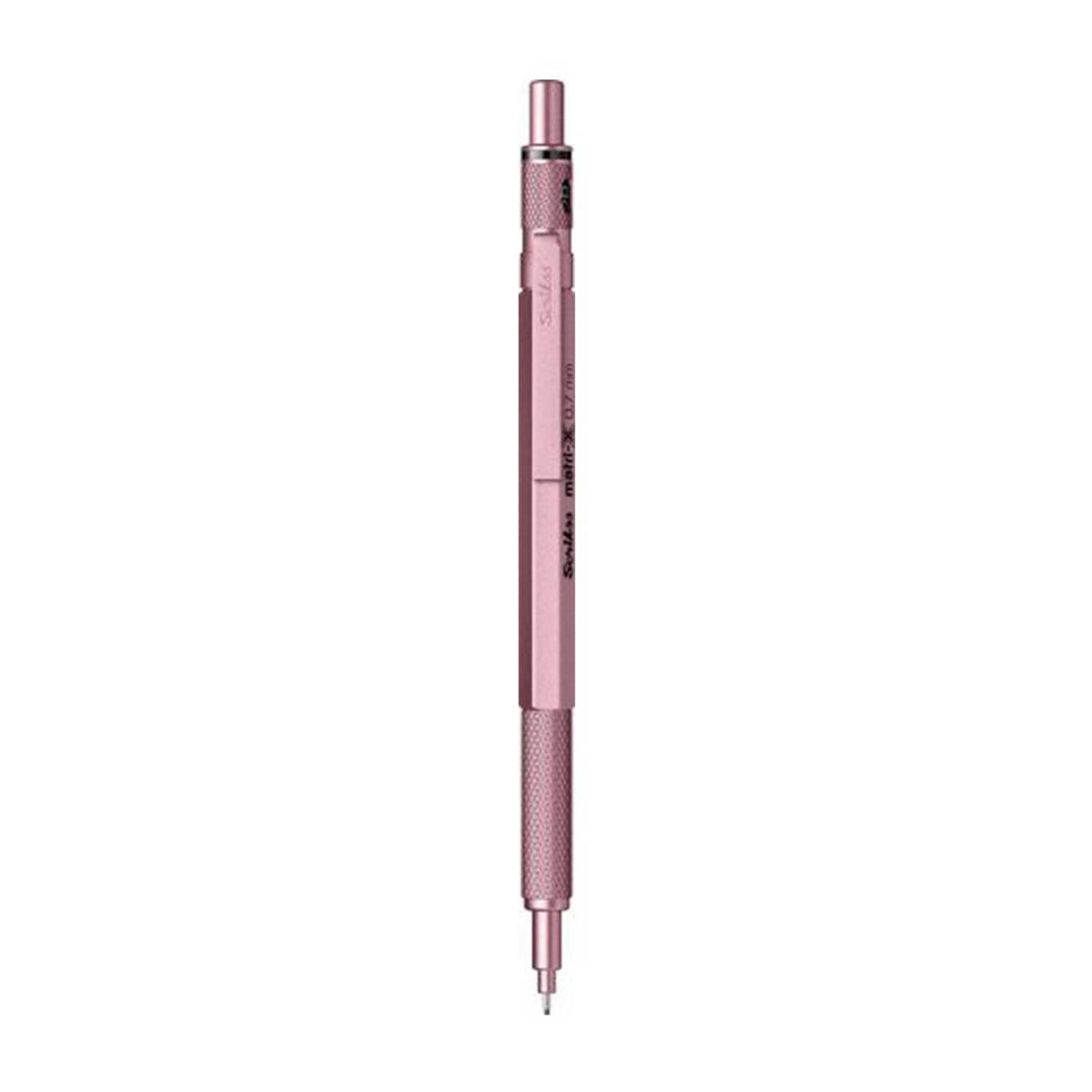 Scrikss | Matri-X | Mechanical Pencil | Metallic Light Pink | 0.7mm