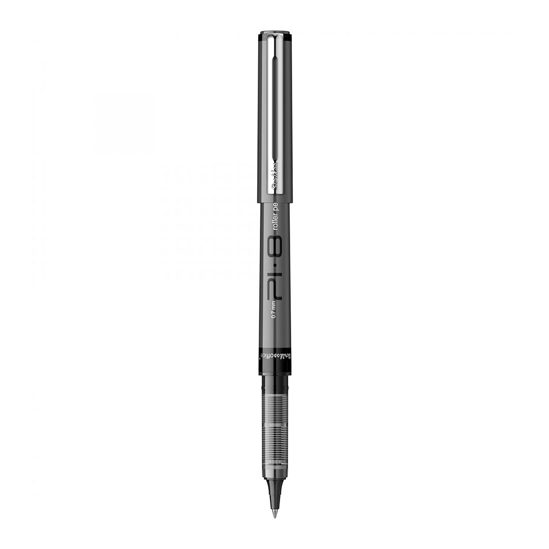 Scrikss PI-8 0.7mm Roller Pen | Black (12 PCS)