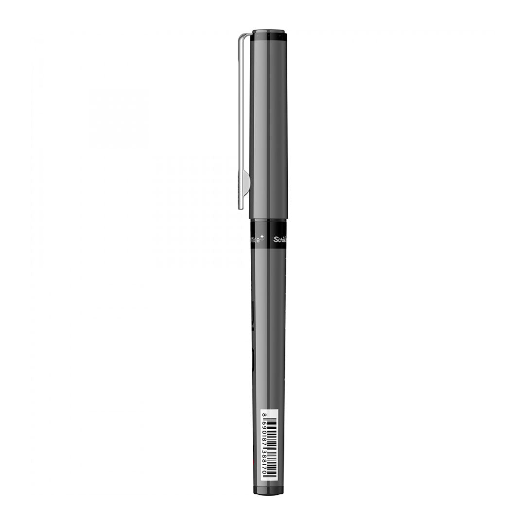 Scrikss PI-8 0.7mm Roller Pen | Black (12 PCS)