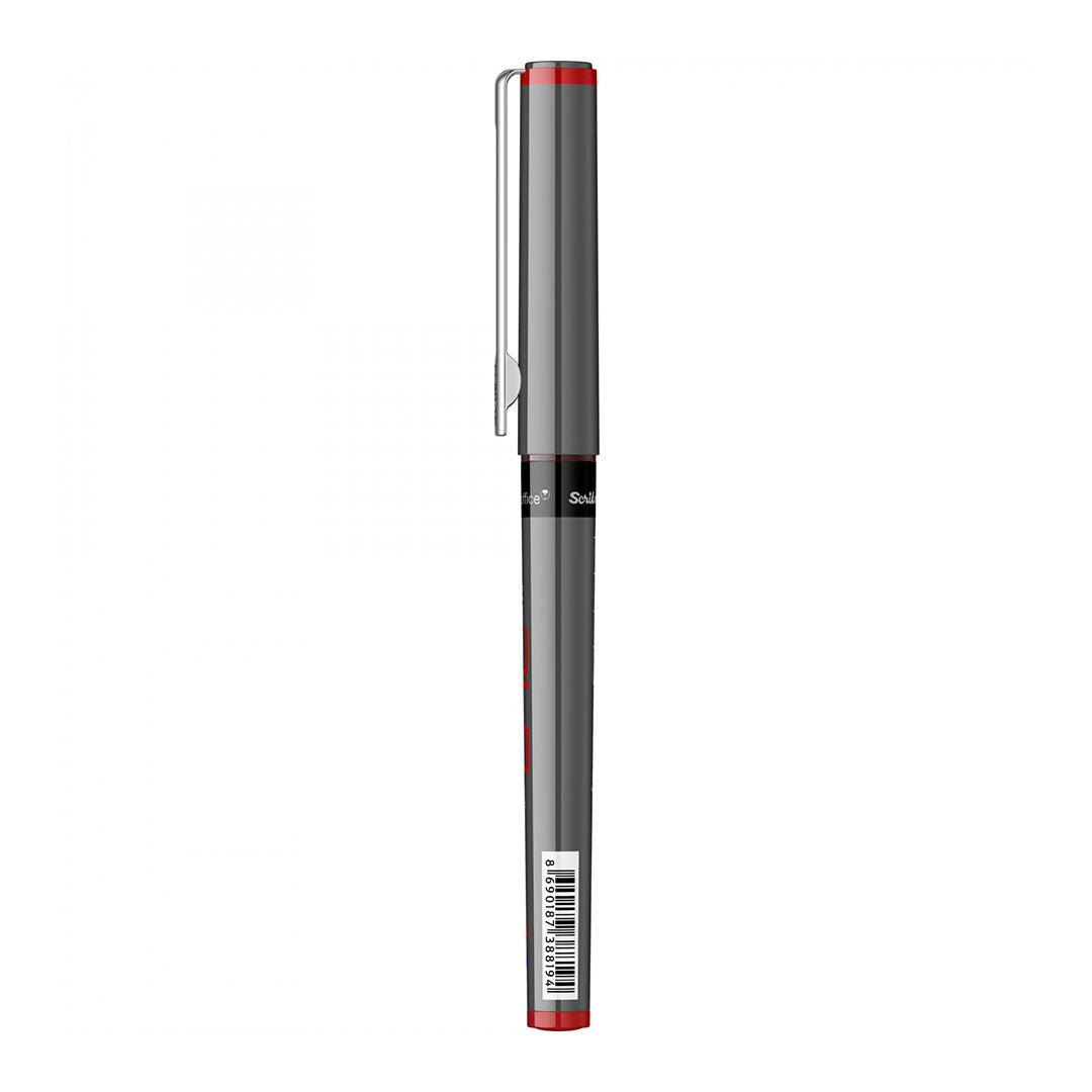 Scrikss PI-8 0.7mm Roller Pen | Red (12 PCS)
