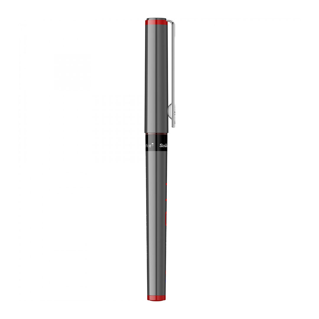 Scrikss PI-8 0.7mm Roller Pen | Red (12 PCS)