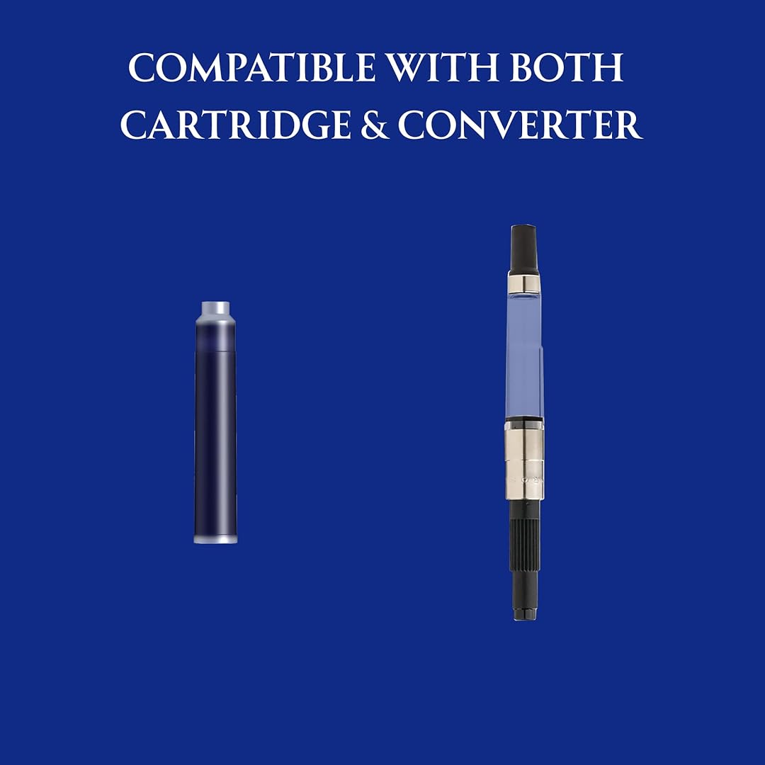 Scrikss Punto Medium Nib Fountain Pen - Blue