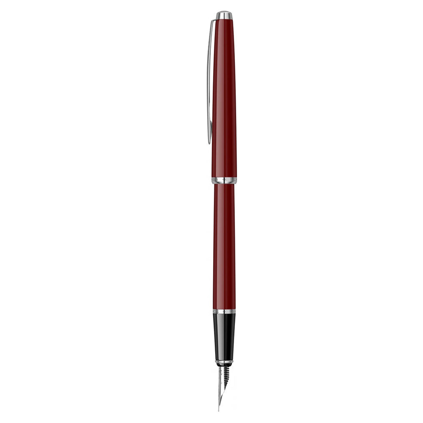 Scrikss Vintage 33 Fountain Pen in Burgundy CT on a white background