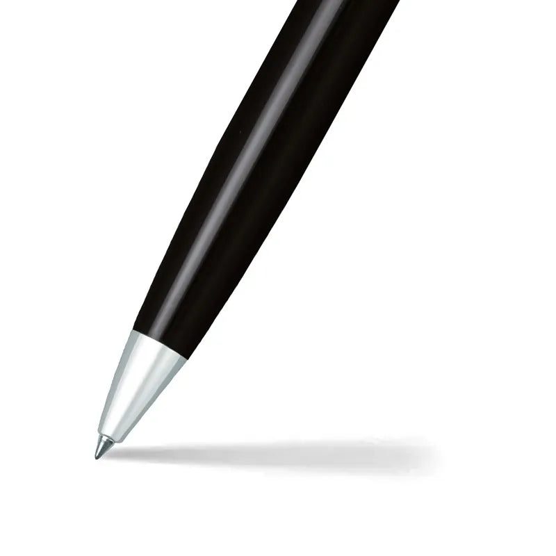 Sheaffer 300 9314 Glossy Black with Chrome Cap and Chrome Trim Ballpoint Pen