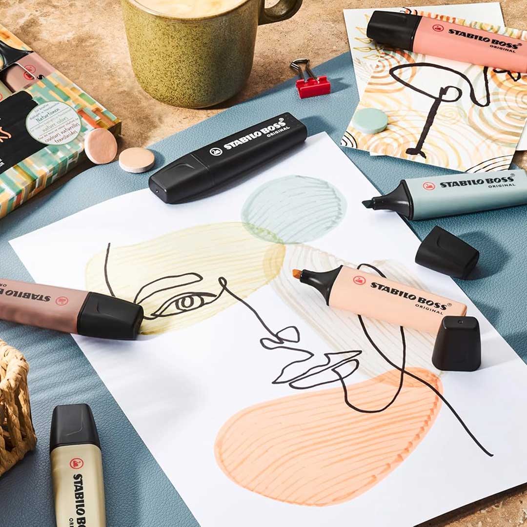 Stabilo | Boss Nature | Pack of 30 | Highlighter Pen