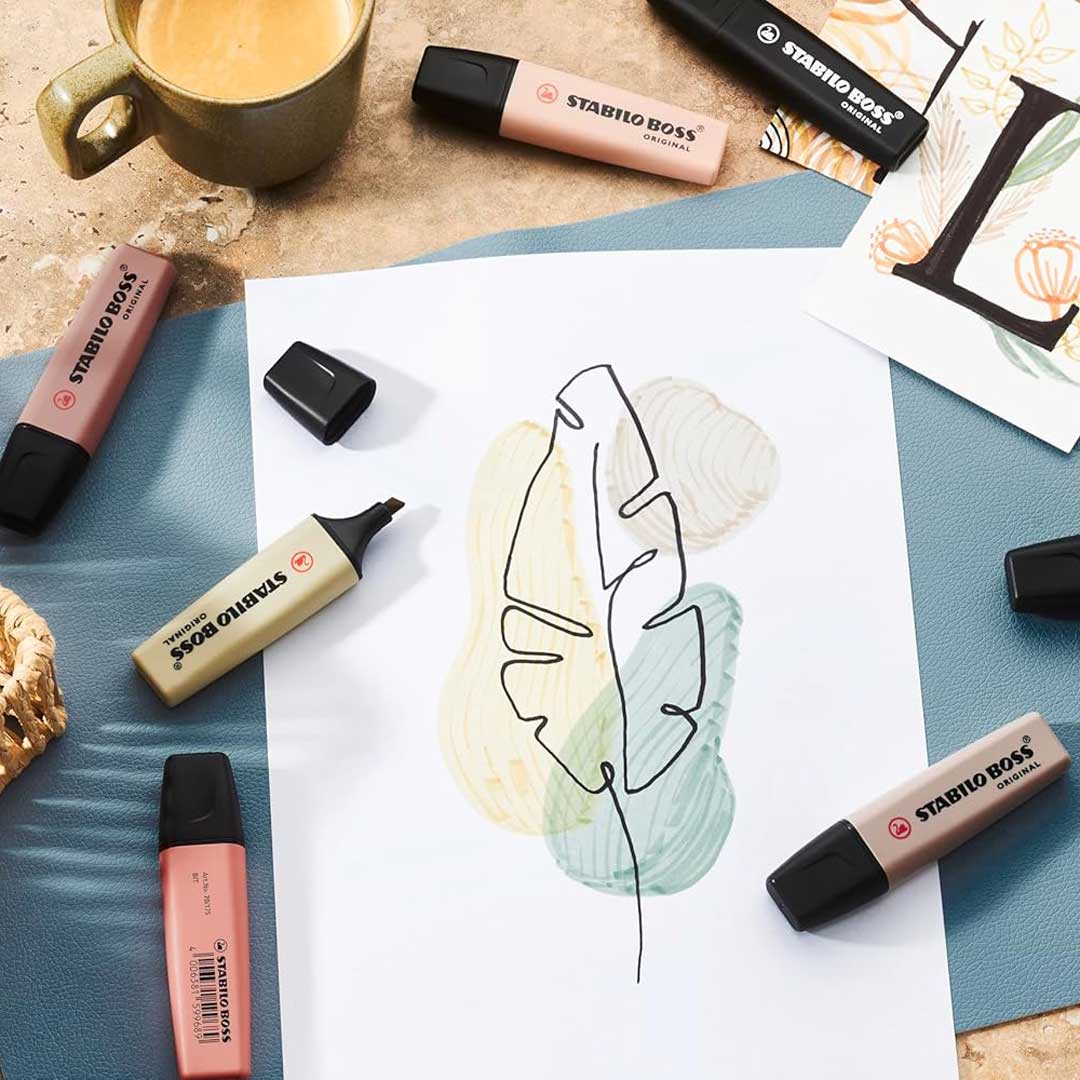 Stabilo | Boss Nature | Pack of 30 | Highlighter Pen