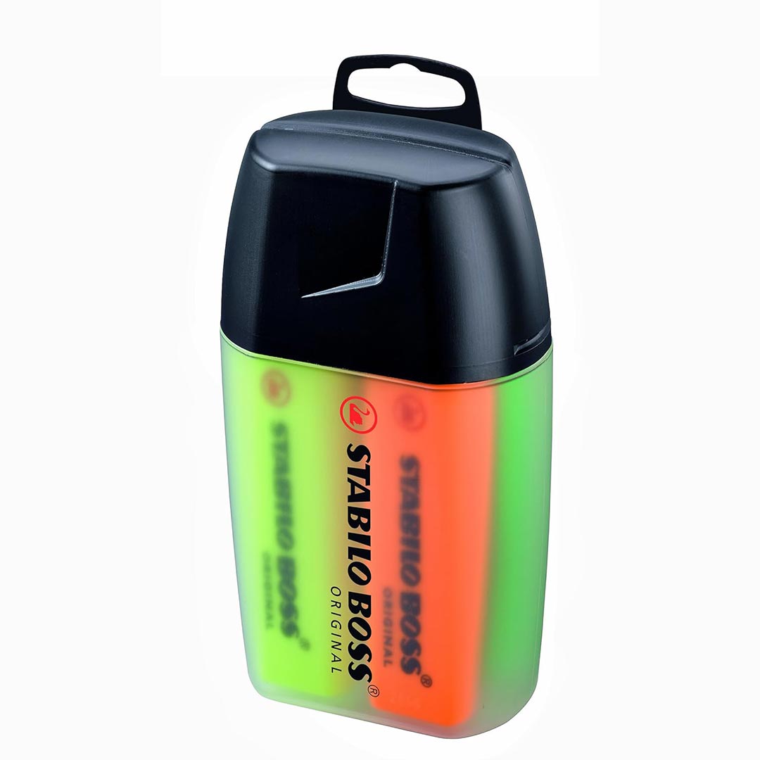 Stabilo | Boss Original | Highlighter | Assorted Colours | Pack of 4